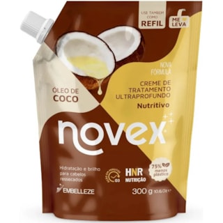 Creme de Tratamento Novex Óleo de Coco Refil 300g