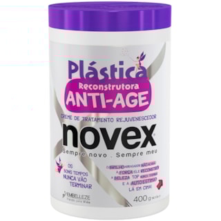 Creme de Tratamento Novex Plástica Reconstrutora Anti-Age 400g