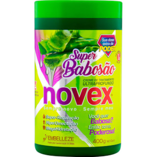 Creme de Tratamento Novex Super Babosão 400g