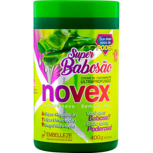 Creme de Tratamento Novex Super Babosão 400g