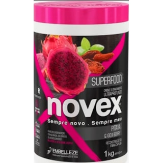 Creme de Tratamento Novex Superfood Pitaya e Gojiberry 1kg