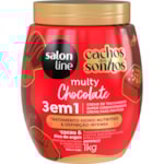 Creme de Tratamento Salon Line Multy Chocolate 3 em 1 1kg