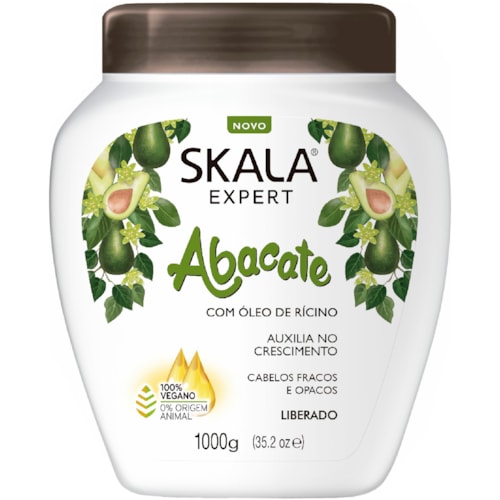 Creme de Tratamento Skala Bomba de Vitaminas e Abacate Expert 1kg