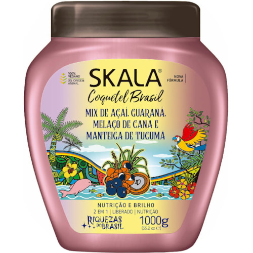 Creme de Tratamento Skala Coquetel de Frutas 1kg