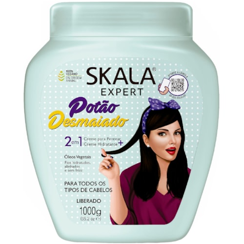 Creme de Tratamento Skala Potão Desmaiado 1kg