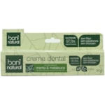 Creme Dental Boni Natural Sem Flúor Menta e Malaleuca 90g