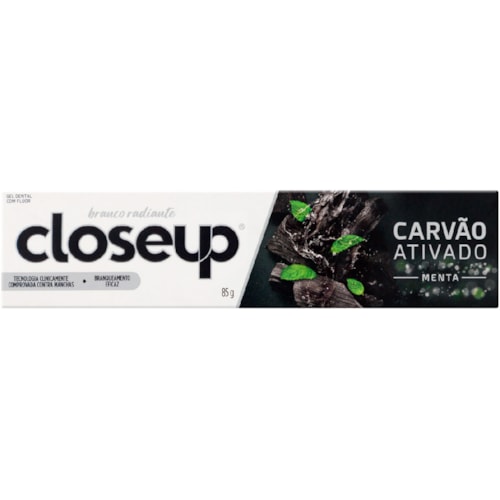 Creme Dental Close Up Carvão Aditivado 85g