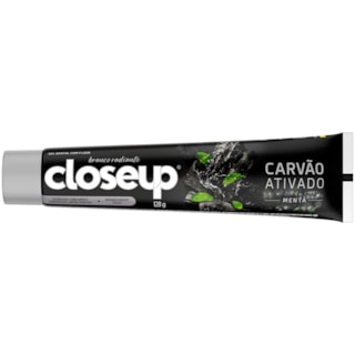 Creme Dental Close Up Carvão Ativado Menta 128g