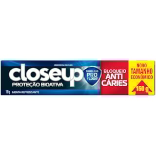 Creme Dental Closeup Bloqueio Anticáries 150g
