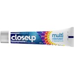 Creme Dental Closeup Multivitaminas +12 Benefícios Branqueador 85g