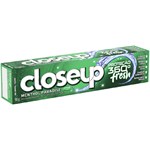 Creme Dental Closeup Proteção 360º Fresh Menthol Paradise 90g