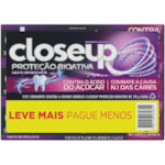 Creme Dental Closeup Proteção Bioativa 6X70g Leve Mais Pague Menos