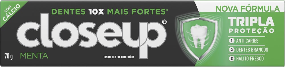 Creme Dental Closeup Triple Hortelã 70g - Destro