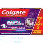 Creme Dental Colgate Máxima Proteção Anticárie Neutraçúcar 70g