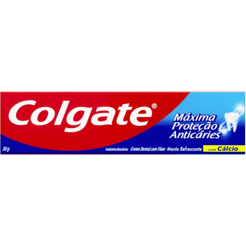 Creme Dental Colgate Máxima Proteção Anticáries 50g