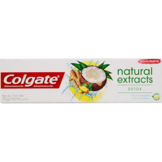 Creme Dental Colgate Natural Extracts Detox 90g