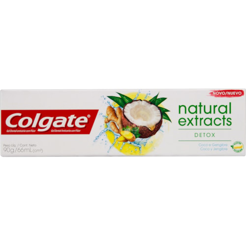 Creme Dental Colgate Natural Extracts Detox 90g