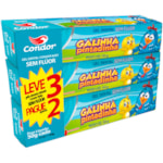 Creme Dental Condor Galinha Pintadinha Sem Flúor 50g Leve 3Un Pague 2U