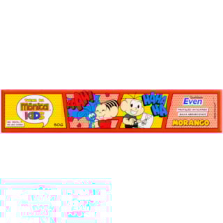 Creme Dental Even Turma da Mônica Baby Morango 50g