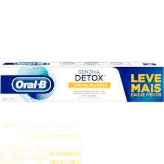 Creme Dental Oral B Tartar Defense 130g Promocional