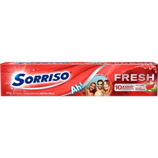 Creme Dental Sorriso Fresh Red 90g