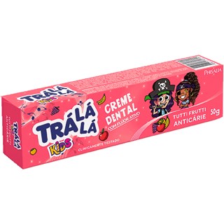 Creme Dental Trá Lá Lá Kids Tutti Frutti 50g