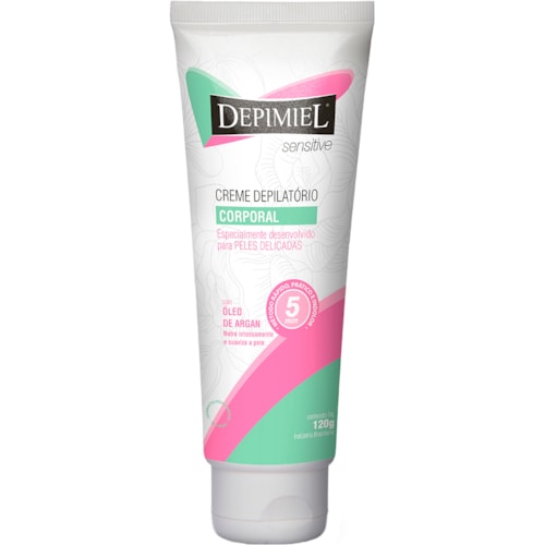 Creme Depilatório Corporal Depimiel Sensitive 120g
