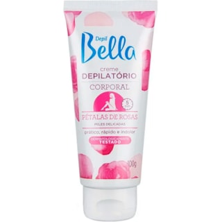 Creme Depilatório Depilbella Pétalas de Rosas Corporal 100g