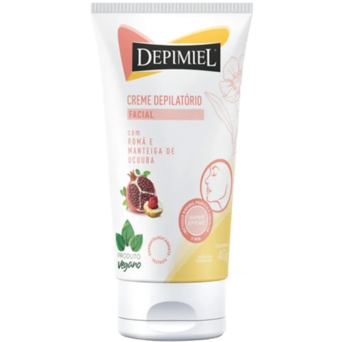 Creme Depilatório Depimiel Facial Romã e Manteiga de Ucuuba 120g