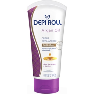 Creme Depilatório Depiroll Corporal Argan 100g