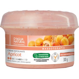 Creme Esfoliante D'Água Natural Apricot Média Abrasão 300g