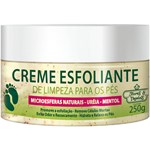 Creme Esfoliante de Limpeza para os Pés Flores & Vegetais 250g