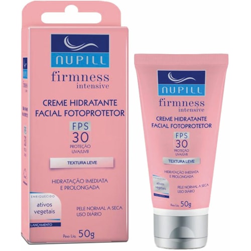 Creme Facial Hidratante Nupill Fotoprotetor FPS30 - 50g