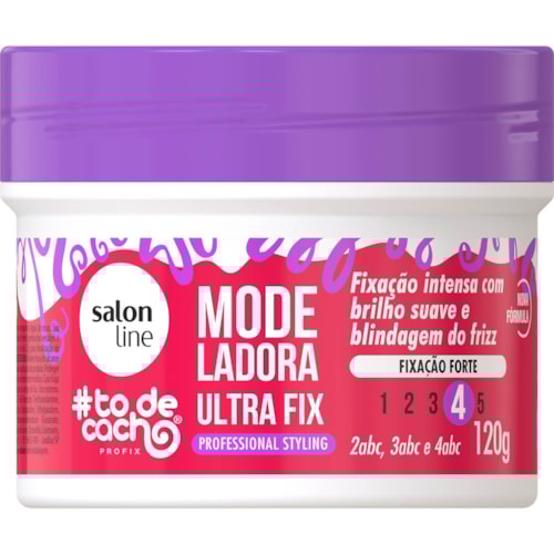 Creme Modelador Salon Line Ultra Fix Cachos 120g