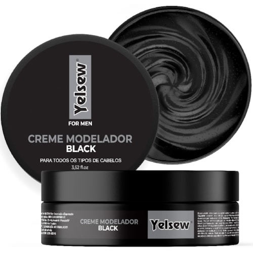 Creme Modelador Yelsew Black 100g