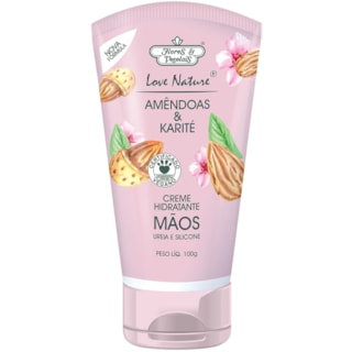 Creme para Mãos Flores e Vegetais Amêndoas 100g