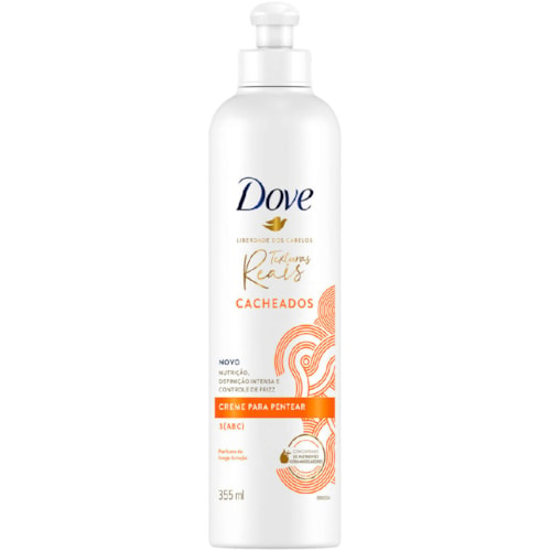 Creme Para Pentear Dove Texturas Reais Cacheados 355ml