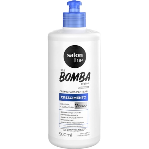 Creme para Pentear S.O.S Bomba Salon Line 500ml