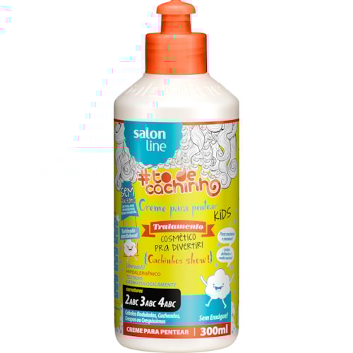 Creme para Pentear Salon Line Kids Cachinhos Definidos 300ml