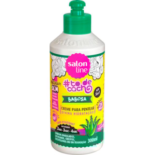 Creme para Pentear #todecacho Babosa Salon Line 300ml
