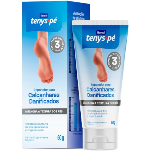 Creme Reparador para Calcanhares Tenys Pé 60g