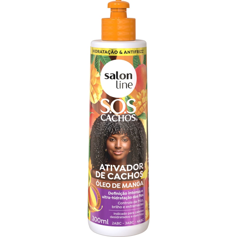 Creme Umidificador Salon Line Ativador de Cachos 300ml - Destro