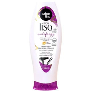 Defrizante Salon Line Meu Liso Antifrizz Protetor Térmico 200ml