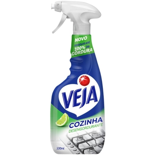 Desengordurante Veja Limão Pulverizador Cozinha 500ml