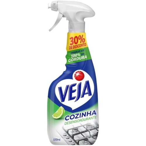 Desengordurante Veja Limão Pulverizador Cozinha 500ml Promocional