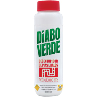 Desentupidor Diabo Verde Granulado 300g