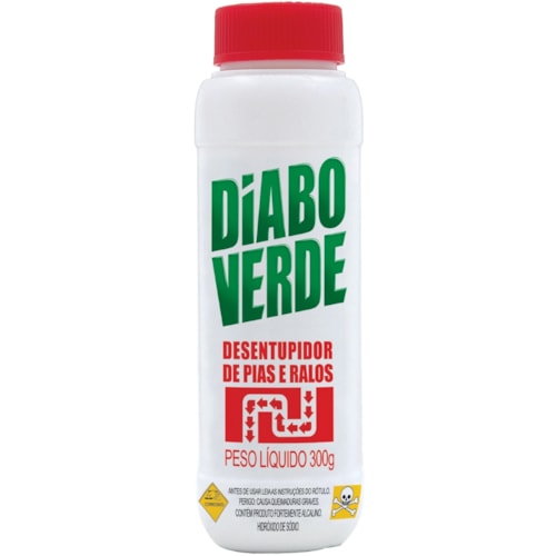 Desentupidor Diabo Verde Granulado 300g