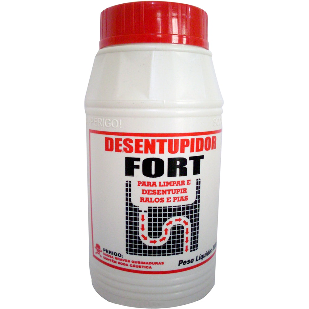 Desentupidor Fort Para Ralos e Pias 300g - Destro