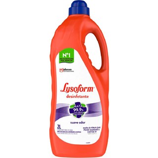 Desinfetante Líquido Lysoform Suave Odor 2L