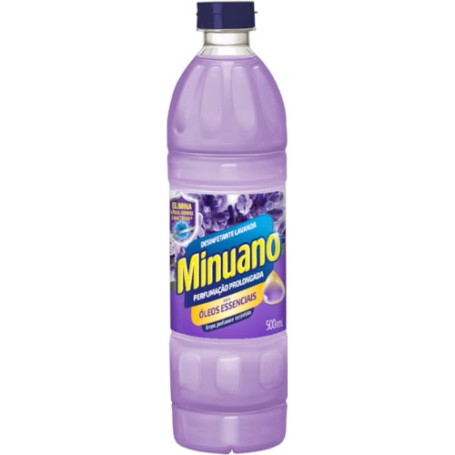 Desinfetante Líquido Minuano Lavanda 500ml